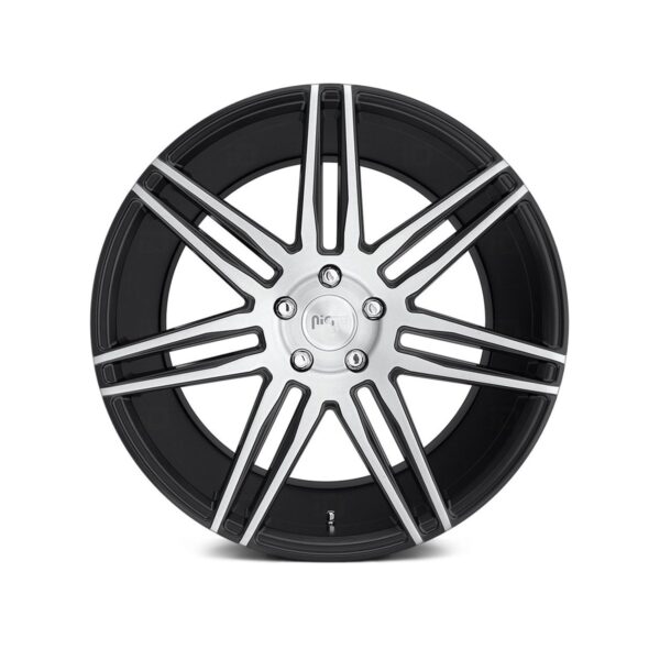 ⁦NICHE® - M178 TRENTO Gloss Black with Brushed Face⁩ - الصورة ⁦2⁩