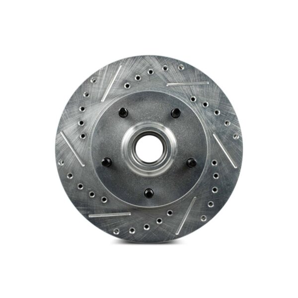 ⁦Right Stuff® - Drilled and Slotted Brake Rotor⁩ - الصورة ⁦2⁩