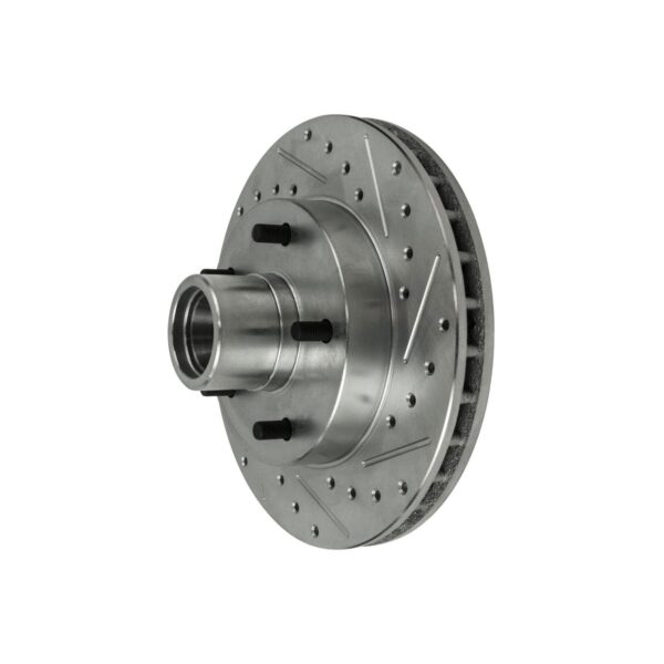 ⁦Right Stuff® - Drilled and Slotted Brake Rotor⁩ - الصورة ⁦4⁩