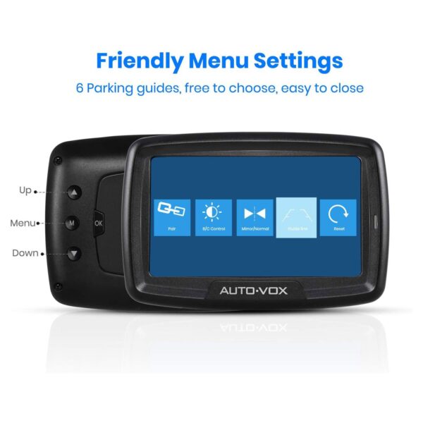 ⁦AUTO-VOX CS-2 Wireless Backup Camera Kit⁩ - الصورة ⁦3⁩